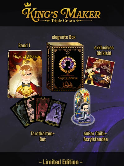 King's Maker: Triple Crown - papertoons - Vol. 01 Limited Edition