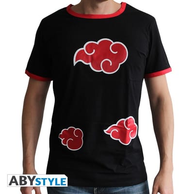 "Akatsuki" Men's Premium T-Shirt - XXL - Naruto Shippuden - AbyStyle