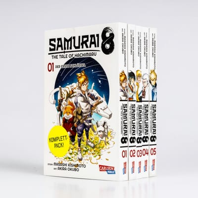 Samurai 8: The Tale of Hachimaru - Carlsen - Complete Pack Band 01 to 04