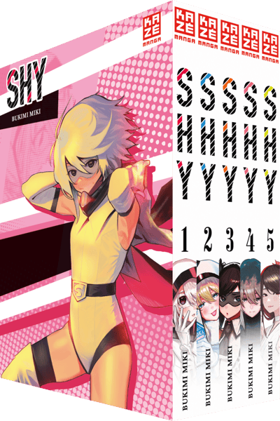 Shy - Kaze - Vol. 01 to 05 with collector's slipcase