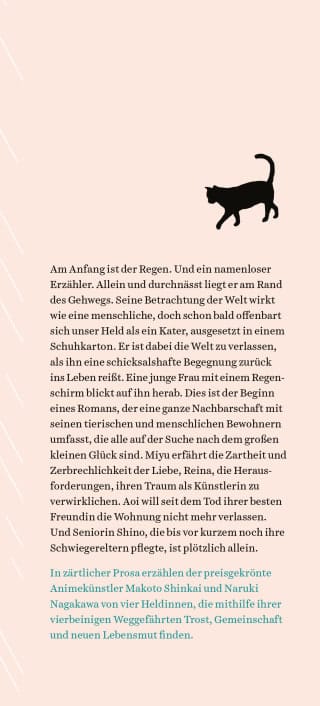 Das Geschenk eines Regentages - Roman - Makoto Shinkai & Naruki Nagakawa - Verlag S.Fischer 