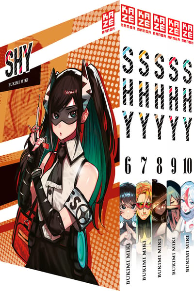 Shy - Kaze - Vol. 6-10 in box