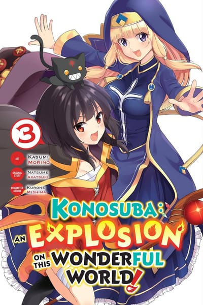 EN Konosuba: An Explosion on This Wonderful World! - Yen Press - Vol. 3 englische Ausgabe