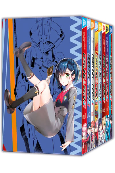 Darling in the Franxx – Band 01–08 mit Schuber