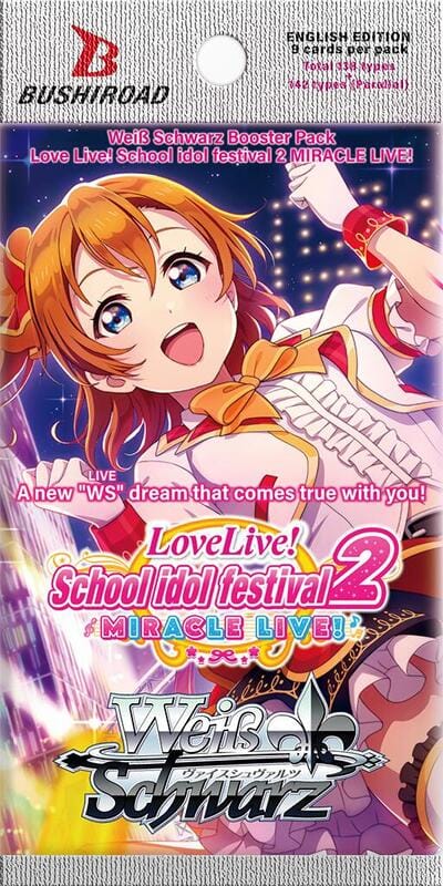 Love Live School idol festival 2 MIRACLE LIVE! Booster Pack