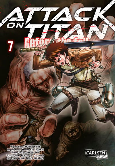 Attack on Titan Before the Fall band 7