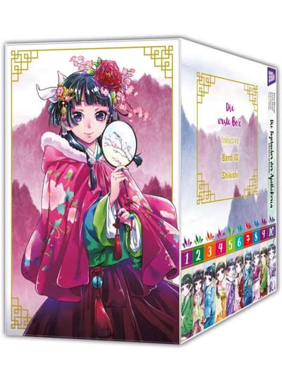 Die Tagebücher der Apothekerin: Geheimnisse am Kaiserhof - Manga Cult - Band 10 mit Schuber