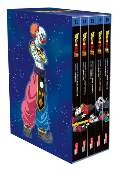 Dragon Ball Super - Carlsen - Vol. 11 - 15 in collector's slipcase with extra