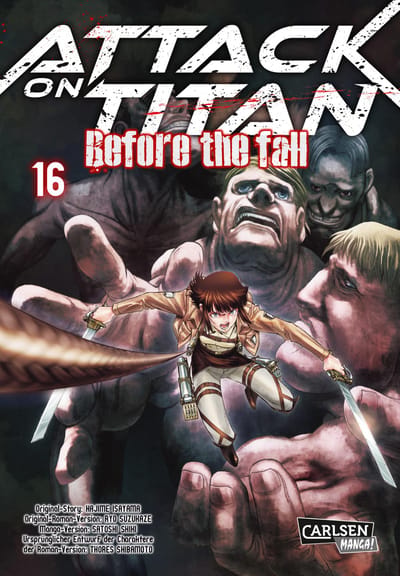 Attack on titan before the fall 16