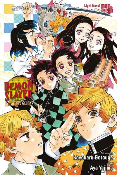 Demon Slayer: Kimetsu no Yaiba - Blume des Glücks - Light Novel - Manga Cult - Einzelband