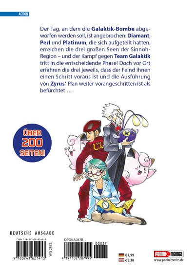 Pokémon - Panini - Diamant und Perl Die ersten Abenteuer Band 037