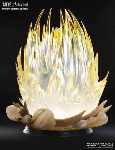 Majin Vegeta - Tsume HQS+ 1/4 Scale Resin Figur mit LED - 6