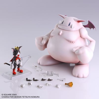 Cait Sith & Fat Moogle - Final Fantasy VII Bring Arts - Square Enix (4)