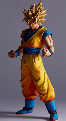 Son Goku Super Saiyajin - Master Stars Piece Manga Dimensions - 9
