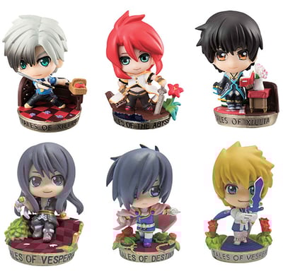 Komplettset (6 Figuren) - Tales of Series Special Selection - Petit Chara Land - 7