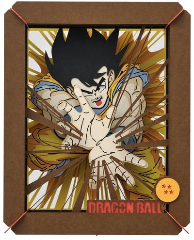 Son Goku (Kamehameha) - Dragon Ball Z - Papiertheater - Ensky (1)