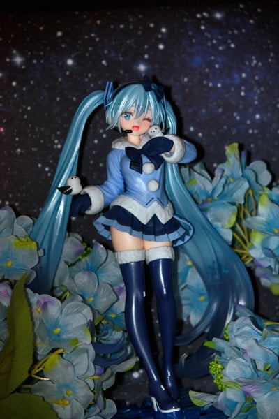 Winter Nacht ❄️🌃 · Hatsune Miku / Snow Miku - Snow Miku All Stars - 2012 Ver. - AMP - Artist MasterPiece+ - Taito