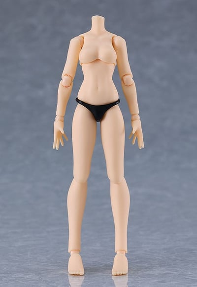 Figma 569c figma Syles: Female Body Mika - Mini Skirt Chinese Dress -Black  (7)