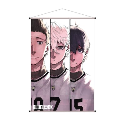Team White - Blue Lock Wallscroll / Wandrolle - Sakami (1)