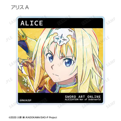 Zufällige Auswahl -Sword Art Online Alicization War of Underworld - Trading Ani-Art Vol. 3 Acryl Untersetzer - Armabianca 5.jpeg