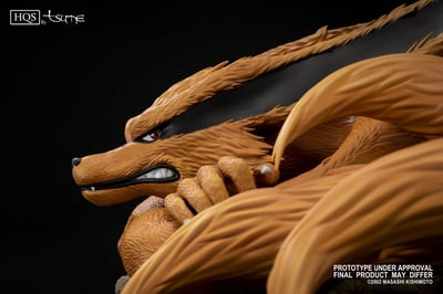 Naruto Uzumaki & Kyubi - Linked by Seal - Tsume HQS Statue - 14