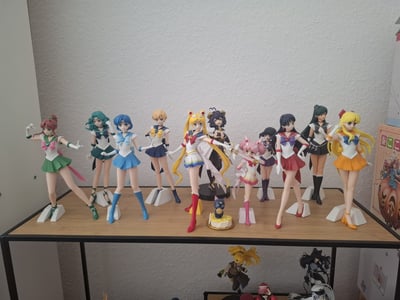 Alle Sailor-Kriegerinnen vereint mit unerwartetem Besuch