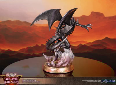 Rotäugiger schwarzer Drache - Schwarze Edition - First 4 Figures Yu-Gi-Oh! PVC Figur (18)