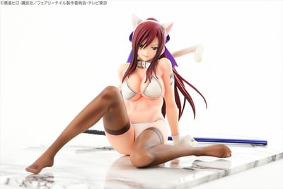 Erza Scarlet - White Cat Gravure Style Figur (1/6 Scale) – Exklusive Sammlerfigur für Fairy Tail Fans - 5