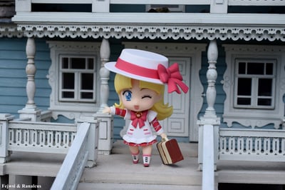 Nadja exploring another stop along the way! · Nendoroid 2459 Nadja Apllefield