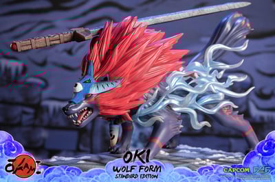 Oki - Wolf Form - Okami Statue - First 4 Figures (12)