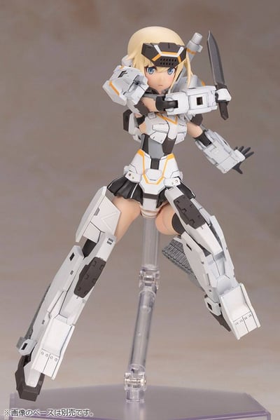Gourai - Kai White Ver. 2 - Frame Arms Girl - Kotobukiya - 4