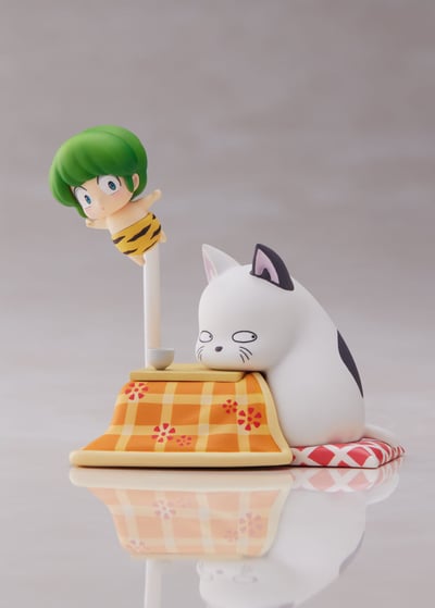 Ten & Kotatsuneko - Urusei Yatsura Mini Figure - PLUM (6)
