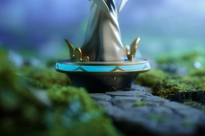 Mondstadt Statue of the Seven - Genshin Impact LED Figure - Neamedia Icons - 5