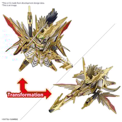 SDW Heroes Tenkamusodaishogun Gundam - Gundamworld Heroes - Model Kit - Bandai Spirits (1)