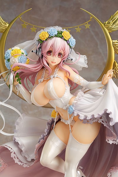 Super Sonico 10th Anniversary Wedding Figure – Good Smile Company - 8