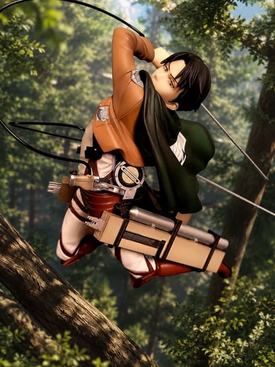 Levi Ackerman  · Levi - ARTFX J - Kotobukiya - Renewal Package Re-Release Figure
