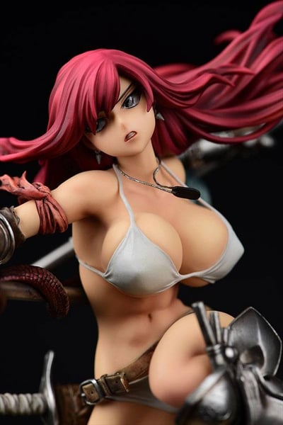 Erza Scarlet - The Knight /Kishi - Figurine 1/6 par Orca Toys - 6