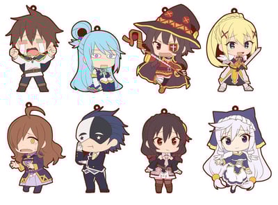 Eris - Konosuba 2 Niitengomu! Gummi-Anhänger - 1