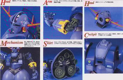 MSN-02 Zeong - 1/144 RG / Real Grade - Mobile Suit Gundam / Kidou Senshi Gundam - Bandai Spirits (1)