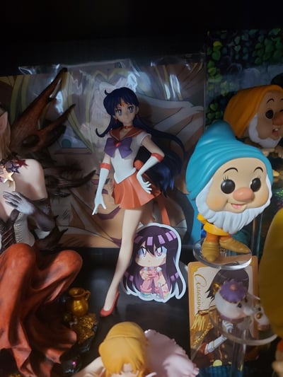 Meine lieblings Kriegerin · Super Sailor Mars - Pretty Guardian Sailor Moon Eternal: The Movie - Glitter & Glamours Version B - Banpresto