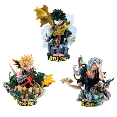 Set - Special Edition - My Hero Academia Petitrama EX Series - Megahouse (3 Figuren+Bonus) (2)