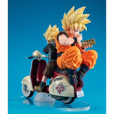 Super Saiyajin Son Goku, Son Gohan & Bike - Desktop Real McCoy EX - Megahouse - 7