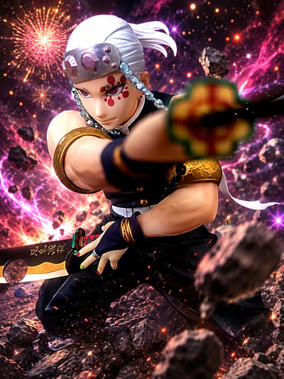Tengen Uzui 🎆 · Tengen Uzui - Bonus Edition - ARTFX J - Kotobukiya