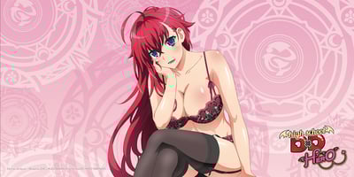 Highschool DxD - Rias - XXL Mousepad (80 x 40cm)  (1)