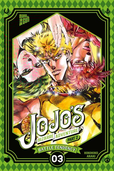 JoJo`s Bizarre Adventure Part 2 Battle Tendency 3 - Manga Cult - Band 006 - 2