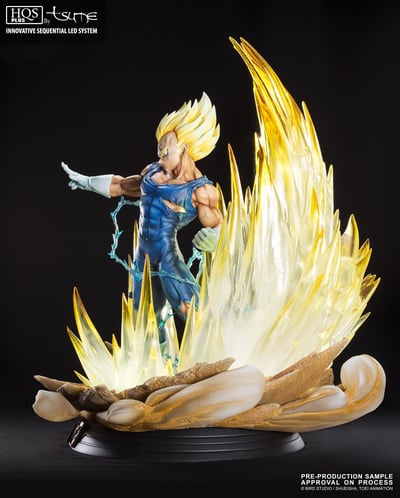 Majin Vegeta - Tsume HQS+ 1/4 Scale Resin Figur mit LED - 1