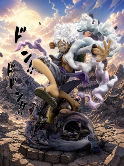 Monkey D. Luffy - Gear 5 - Portrait Of Pirates WA-MAXIMUM - Megahouse