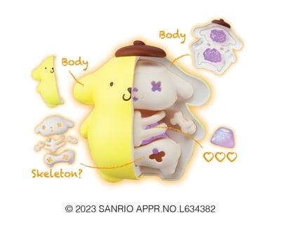 Set - Kaitai Fantasy Sanrio Characters - Fancy Purple - Megahouse (13)
