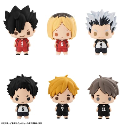 Set (6 Figuren) - Haikyu Vol. 2 - Chokorin Mascot Series - Megahouse (2)