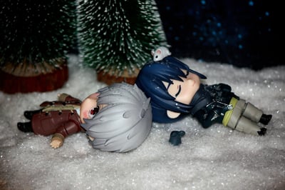Im Schnee liegen ❄️ · Nendoroid 2005 Shion